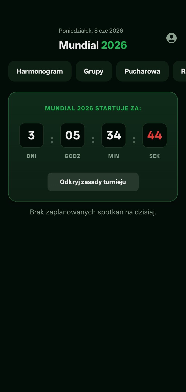 Ekran główny aplikacji